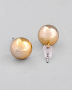 VOJ Gold-Polished Western Hasli with Studs Earrings Set | Grocsy