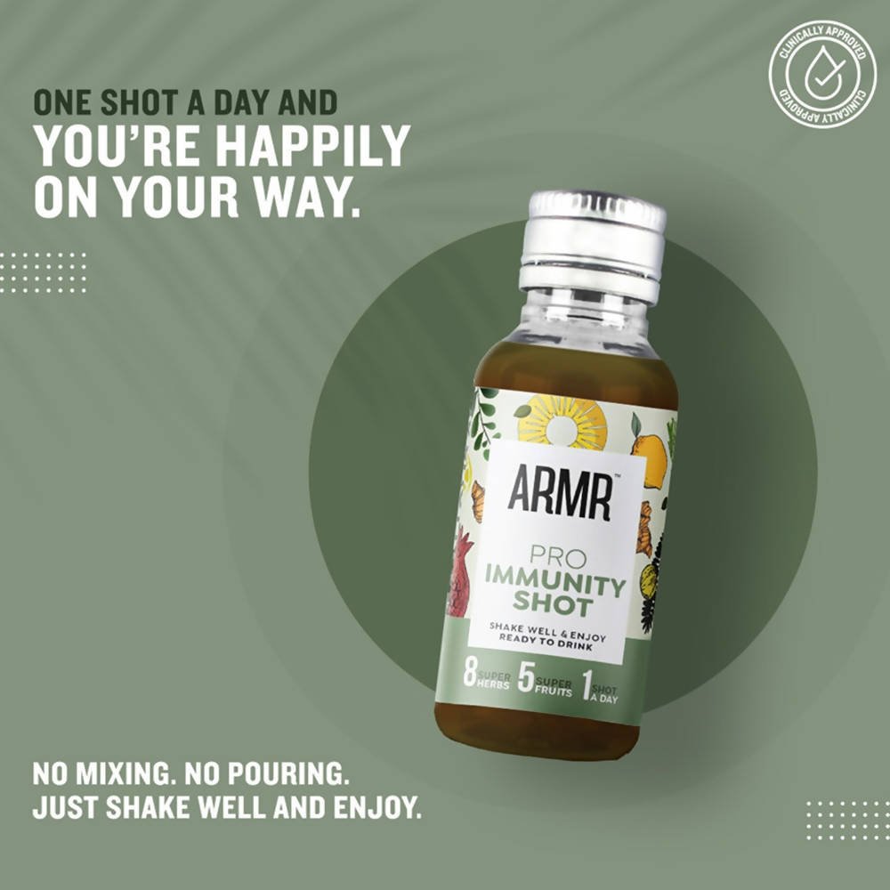 ARMR Pro Immunity Shot Lemon Ginger Flavour | Grocsy