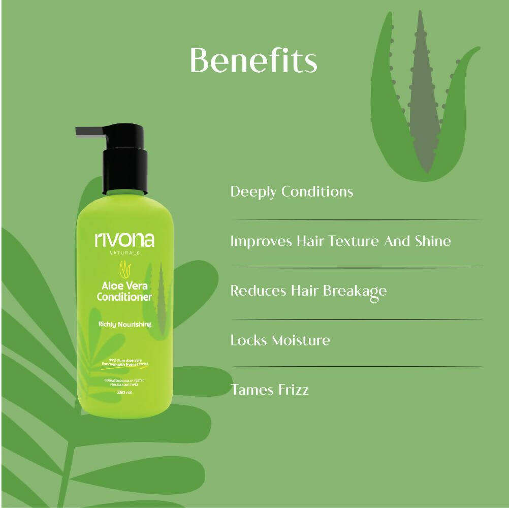 Rivona Naturals Aloe Vera Conditioner | Grocsy