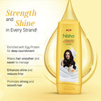 Nisha Conditioner For Women & Men - Strong & Smooth | Grocsy
