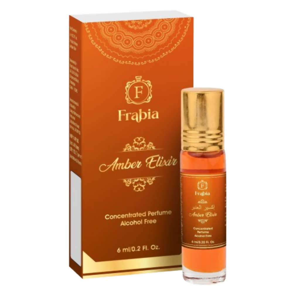 Frabia Amber Musk Perfume Oil for Men & Women | Grocsy