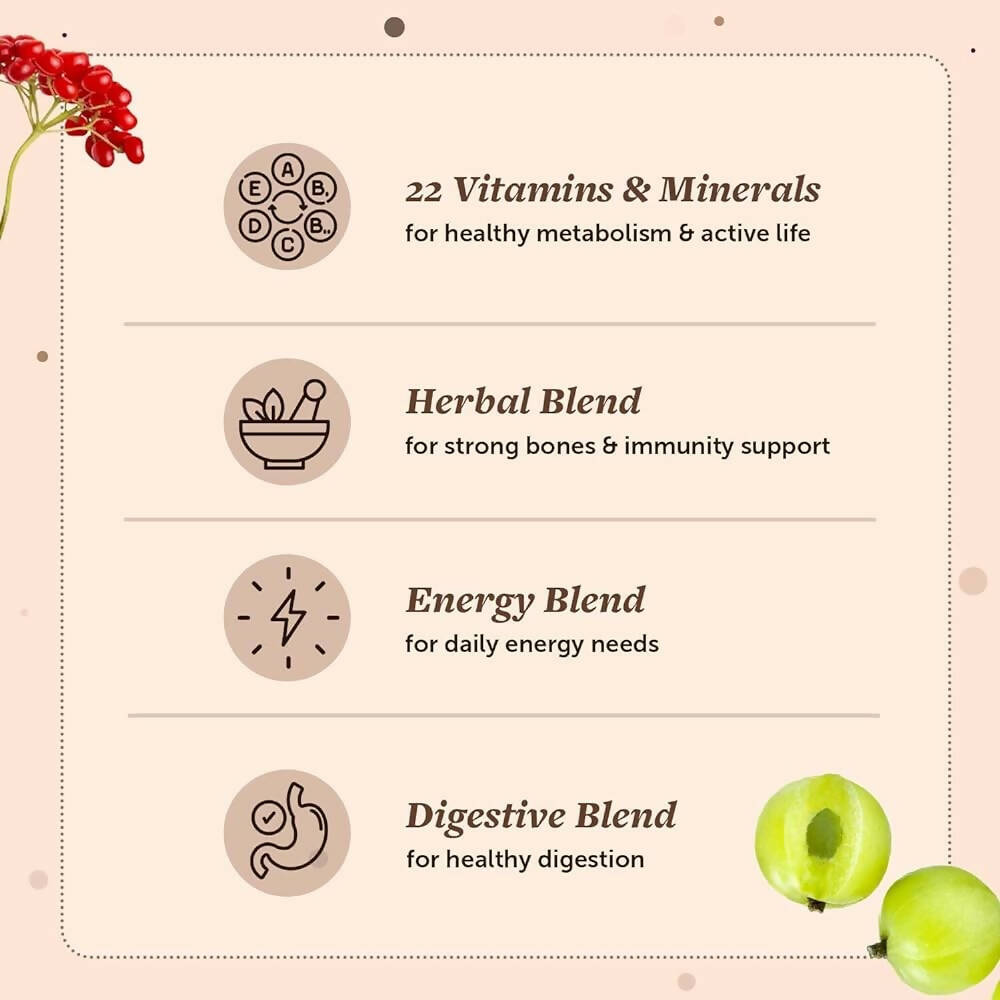 Neuherbs True Vitamin Adult 40+ Tablets | Grocsy