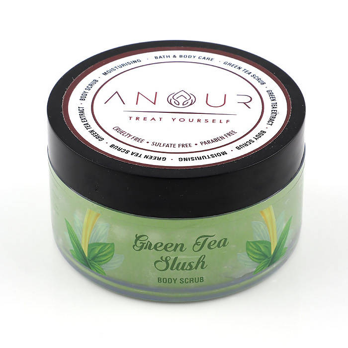Anour Green Tea Slush Body Scrub | Grocsy