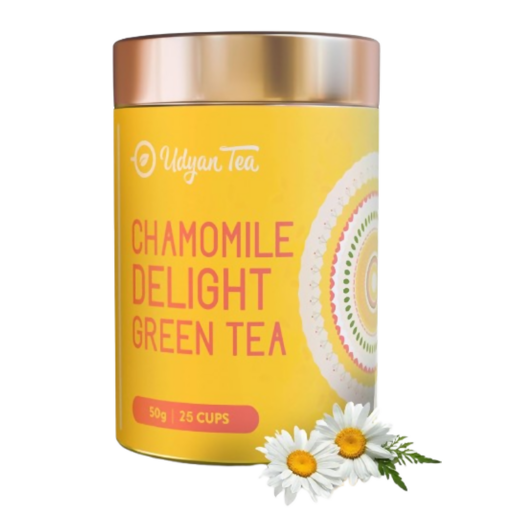 Udyan Tea Chamomile Delight Green Tea | Grocsy