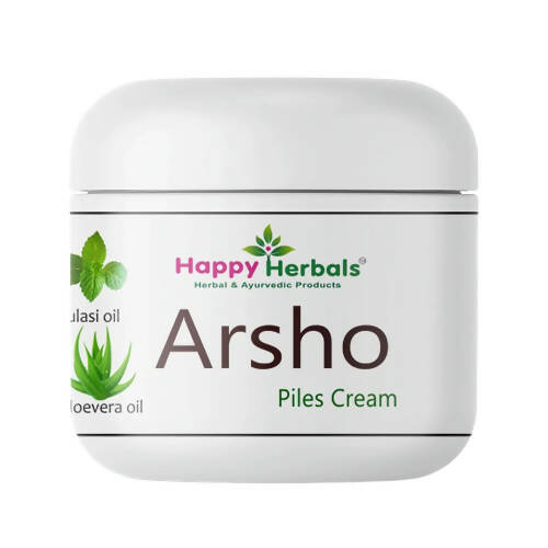Happy Herbals Arsho Piles Cream | Grocsy