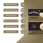 Nutraj Anmol Cashew Nuts (Jumbo Size Kaju) | Grocsy