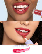 Florence by Mills Be A VIP Velvet Liquid Lipstick - Hello Gorgeous (Rose) | Grocsy