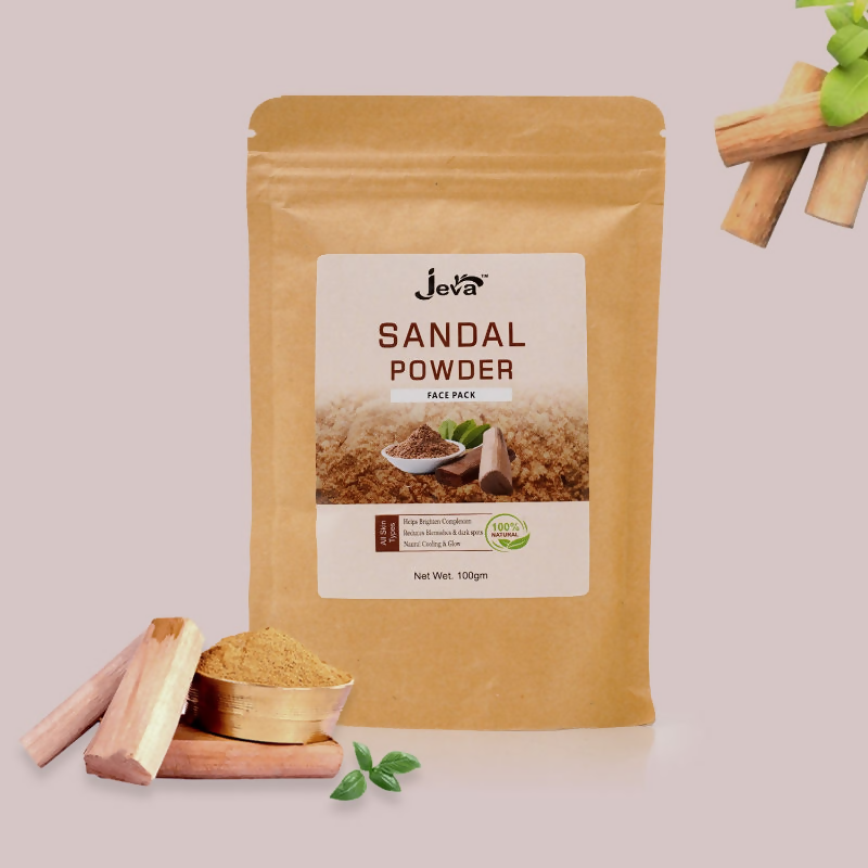 Jeva Sandalwood Powder Face Pack | Grocsy