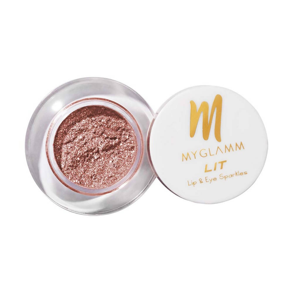 MYGLAMM LIT Lip & Eye Sparkle (Regina) | Grocsy
