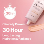 d'Alba Piedmont Italian White Truffle Waterfull Tone-Up Sunscreen Vegan Skincare Tinted Moisturizer With Spf 50+ Pa+++ | Grocsy