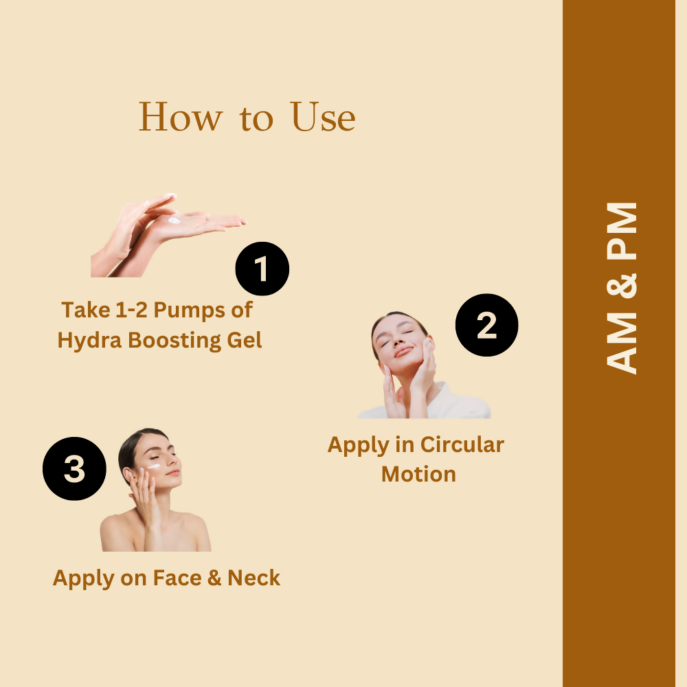 dBasic Hydra Boosting Gel, Lightweight Moisturizer with Snow Mushroom, Rice Water, Ceramides | Grocsy