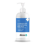 The Derma Co 1% Salicylic Acid Daily Exfoliating Body Wash | Grocsy