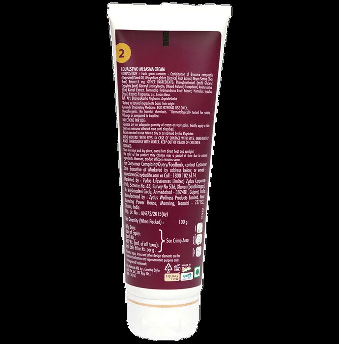 Equals Two Melasma Cream | Grocsy