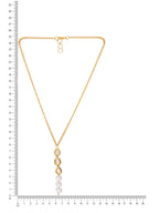 Ruby Raang White Clear Quartz Kundan Necklace | Grocsy