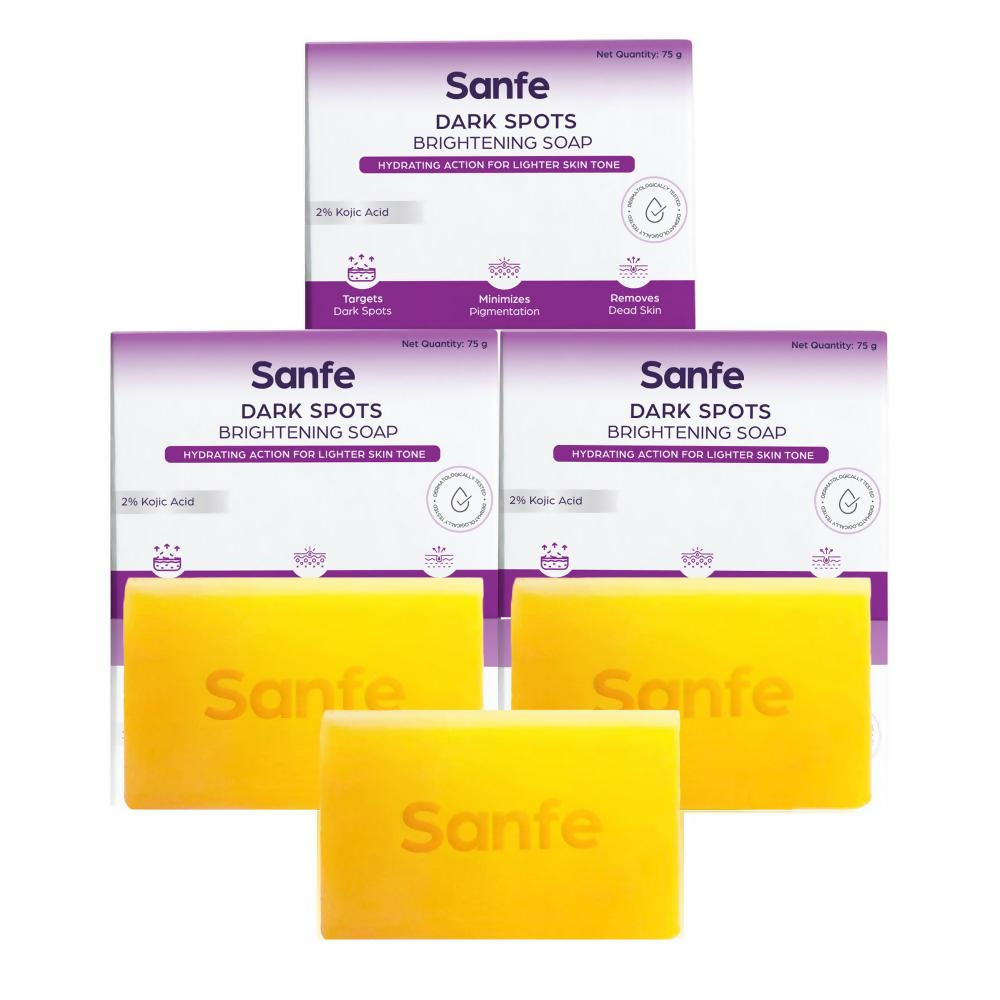 Sanfe Dark Spots Brightening Syndet Soap | Grocsy