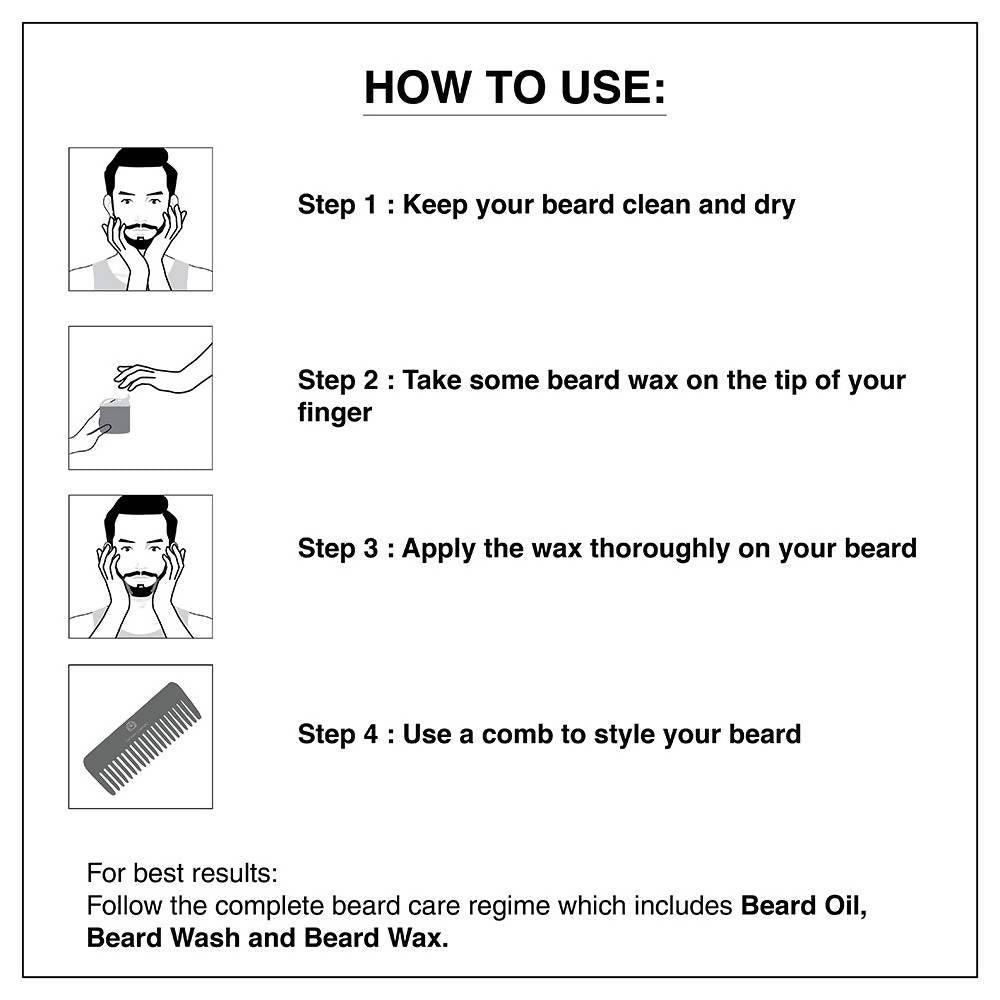 The Man Company Beard Wax | Grocsy