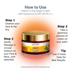 Saffire Naturals Hyaluronic + Vitamin C Day Bright Cream | Grocsy