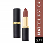 L'Oreal Paris Color Riche Moist Matte Lipstick - 271 Divine Mocha | Grocsy
