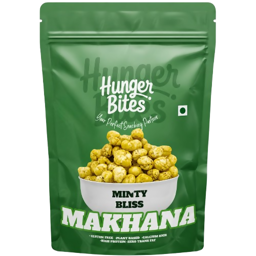 Hunger Bites Mint Bliss Makhana | Grocsy