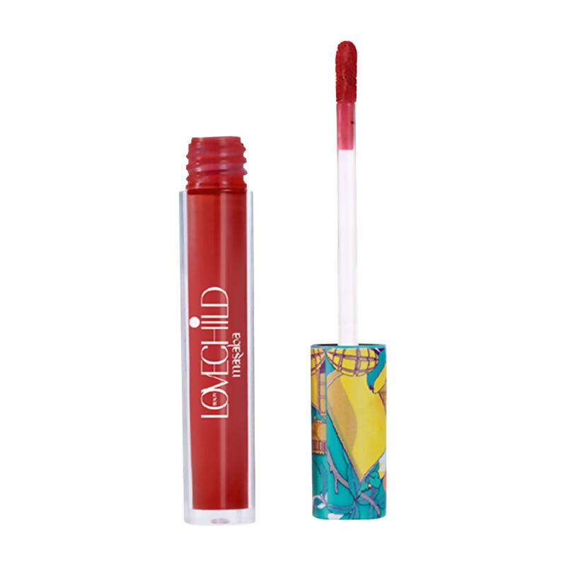 LoveChild By Masaba Gupta Mamma Mia Lush-Matte Lip Creme - Kokum Panna | Grocsy