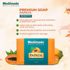 Medimade Wellness Papaya Premium Soap | Grocsy