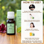 Bella Vita Organic Basil Essential Oil | Grocsy