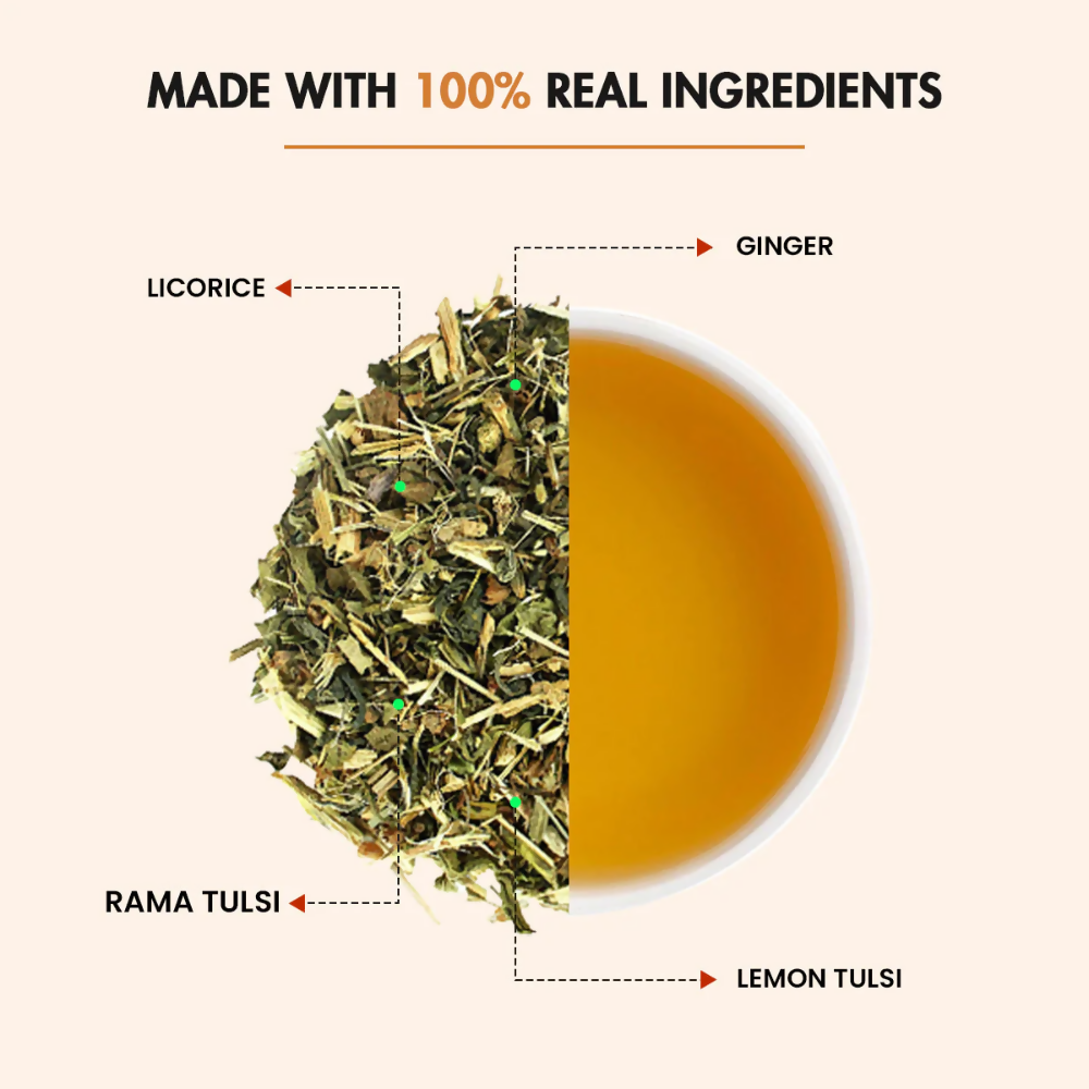Tea Treasure Loose Leaf Immunity Tea | Grocsy