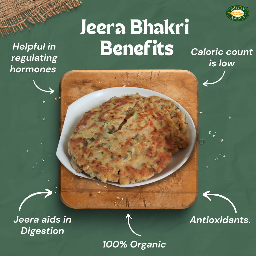 Millet Amma Baked Jowar Bhakhri | Grocsy