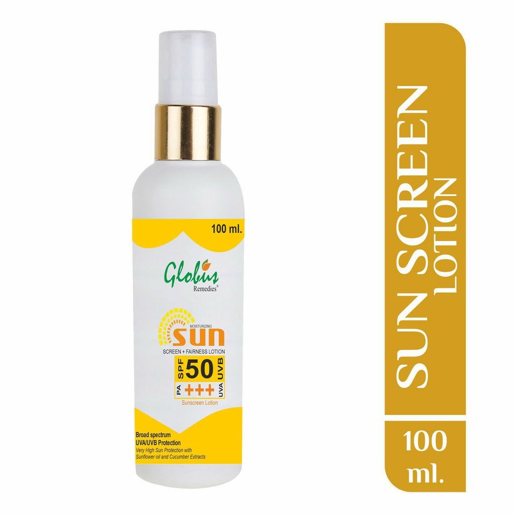 Globus Remedies Sunscreen Lotion | Grocsy
