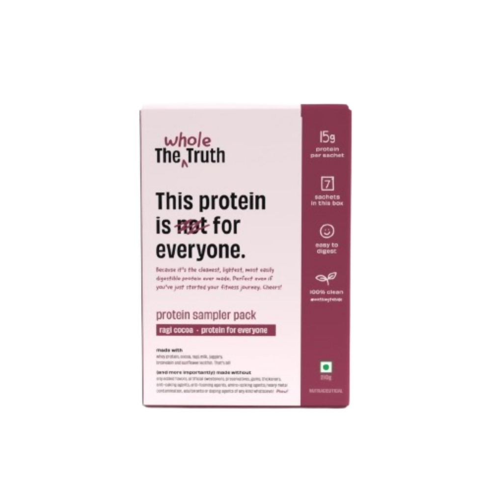 The Whole Truth 15g Protein/Scoop - Ragi Cocoa | Grocsy