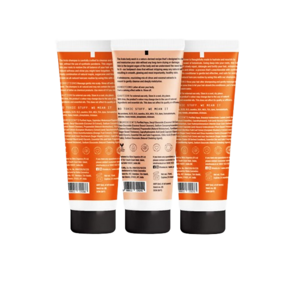 Arata Natural Oil Control Shower Power Set | Grocsy