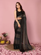 Attractive These Party Wear Ready To Wear Saree - Grey | Grocsy