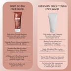 Bake De-Tan Coffee Face Wash with Kojic Acid | Grocsy
