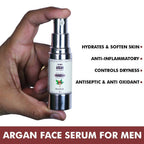 Inatur Argan Face Serum For Men | Grocsy