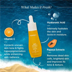 Aqualogica Glow+ Concentrate Face Serum With Hyaluronic Acid & Vitamin C | Grocsy