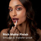 Pilgrim Liquid Matte Lipstick with Hyaluronic Acid - Berry Tease | Grocsy
