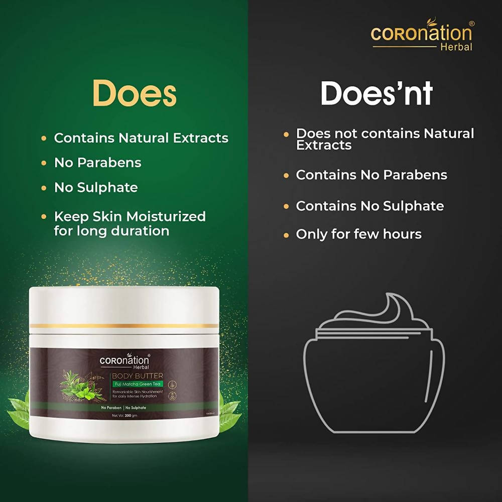 Coronation Herbal Fuji Matcha Green Tea Body Butter | Grocsy