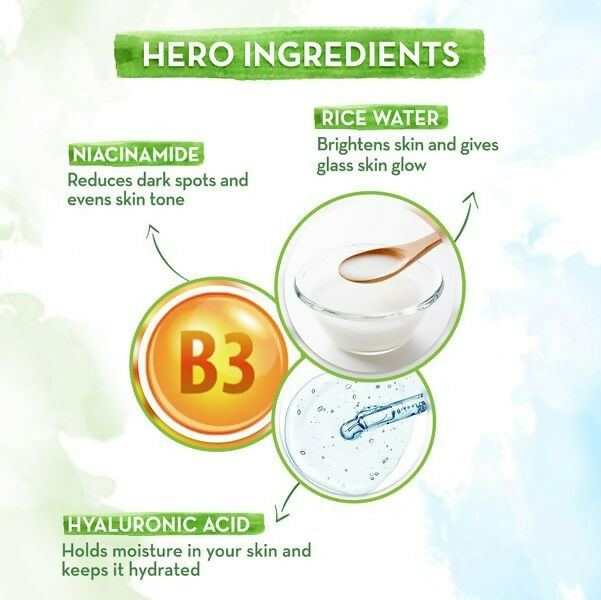 Mamaearth Rice Water Dewy Active Serum | Grocsy