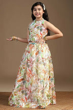 Joban Fashion Girl's Multi Color Lehenga Choli | Grocsy