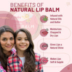Babyorgano Natural Lip Balm - Strawberry Flavor | Grocsy