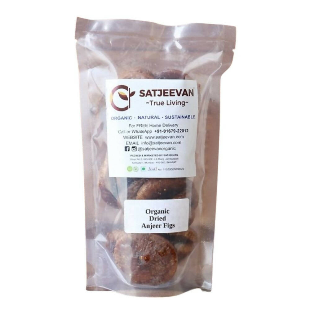 Satjeevan Organic Dried Anjeer Figs | Grocsy