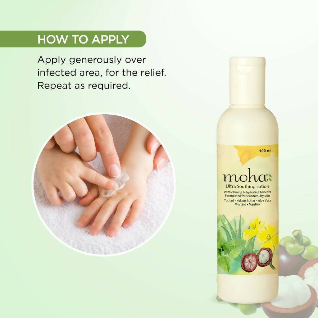 Moha Ultra Soothing Lotion For Sensitive & Dry Skin | Grocsy