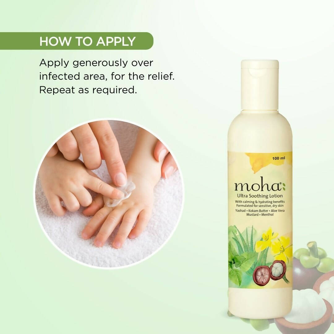 Moha Ultra Soothing Lotion For Sensitive & Dry Skin | Grocsy