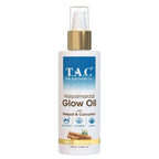 TAC - The Ayurveda Co. Nalpamaradi Glow Oil for Brightening and Glowing Skin with Peepal & Curcumin, for Women & Men | Grocsy