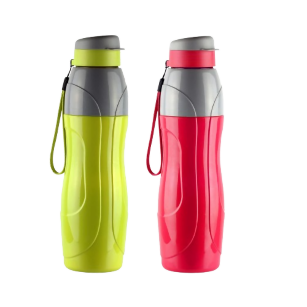 Cello Puro Sports 900 Plastic Water Bottle Set | Grocsy