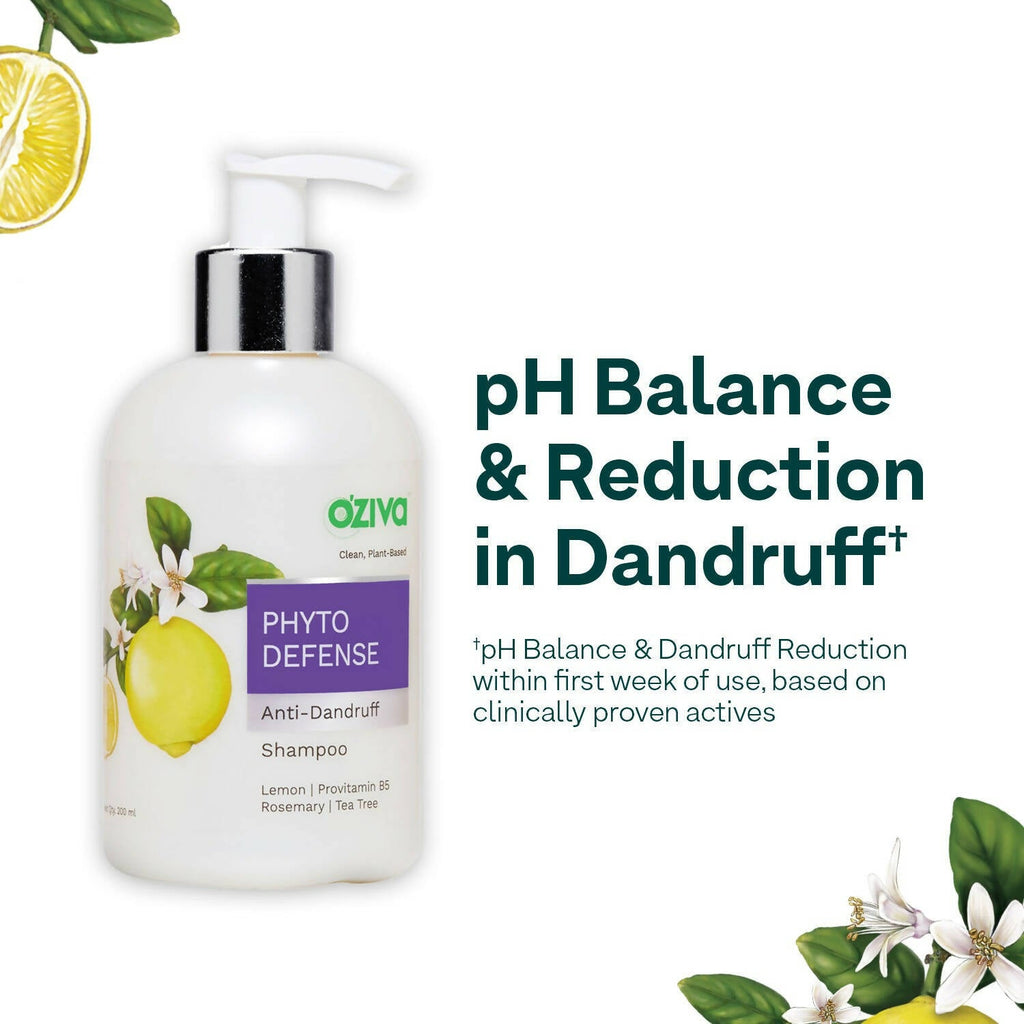 OZiva Phyto Cleanse Anti-Dandruff Shampoo | Grocsy