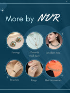 NVR Women Set of 4 Gold-Polished Artificial Stones Multicolor Bangles