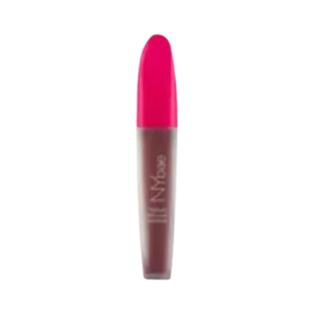 NY Bae Velvet Mousse Liquid Lipstick - Brown Girl Brown 10 | Grocsy