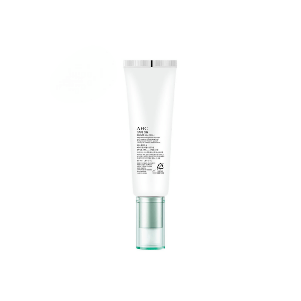 AHC Safe On Essence Sun Cream With SPF 50+ & PA++++ - Korean skincare | Grocsy
