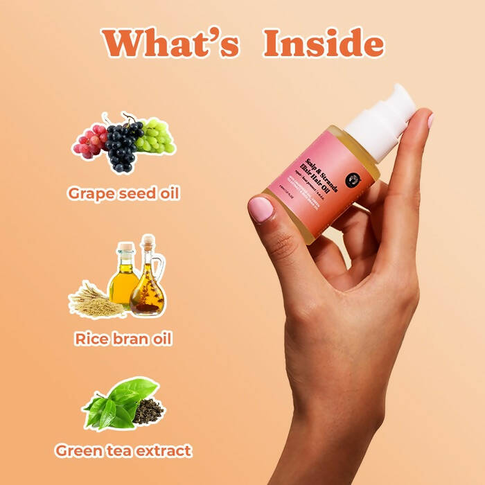 Fix My Curls Scalp & Strands Elixir Hair Oil | Grocsy